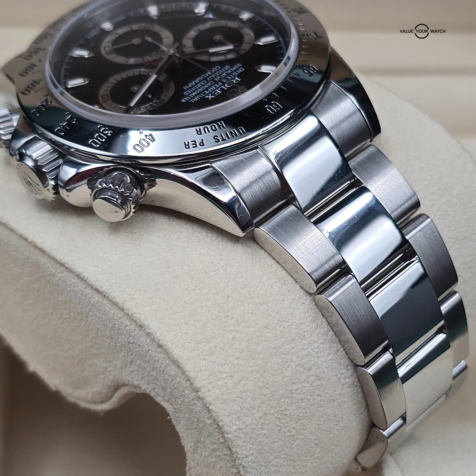 Rolex Daytona Black Dial in Steel, pre-ceramic full set and RSC Serviced! 116520 - Image 10