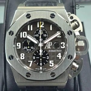 Audemars Piguet Royal Oak Offshore Chronograph in 48mm Titanium, T3 Full Set!