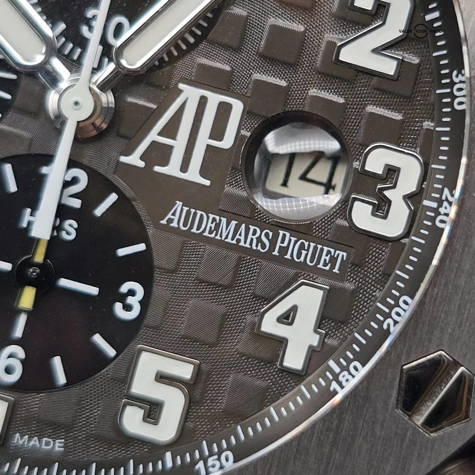 Audemars Piguet Royal Oak Offshore Chronograph in 48mm Titanium, T3 Full Set! - Image 8