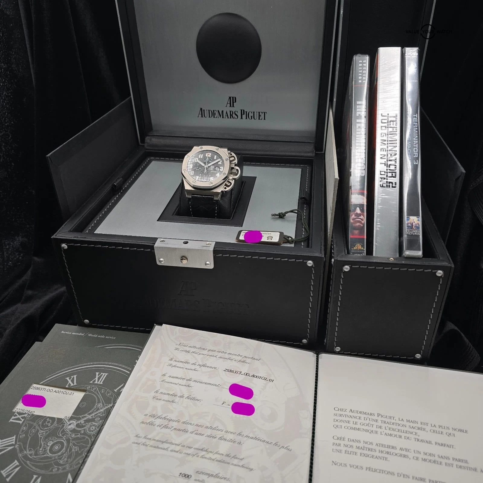 Audemars Piguet Royal Oak Offshore Chronograph in 48mm Titanium, T3 Full Set! - Image 12