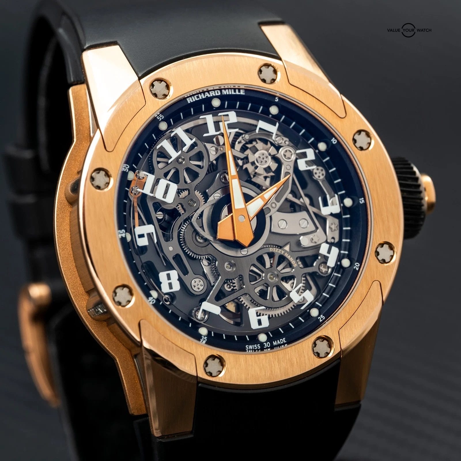 Richard Mille RM 63 RM63-01 Dizzy Hands Rose Gold — FULL SET - Image 2