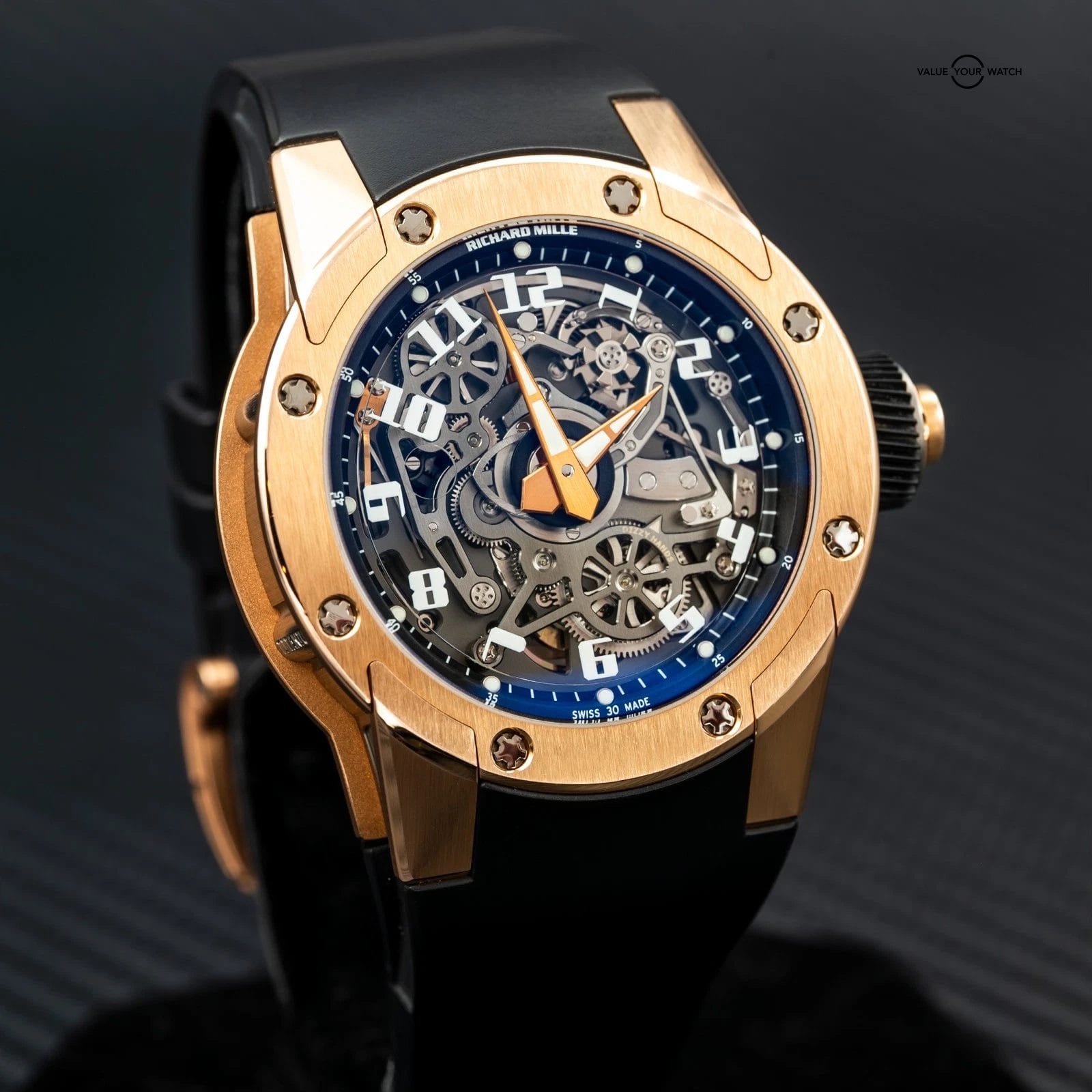 Richard Mille RM 63 RM63-01 Dizzy Hands Rose Gold — FULL SET - Image 8