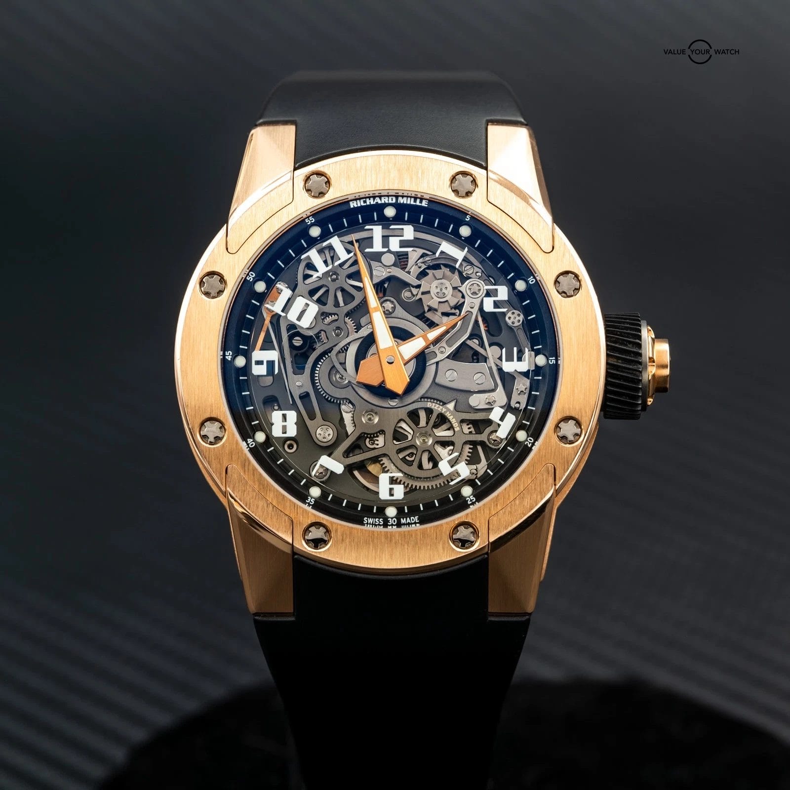Richard Mille RM 63 RM63-01 Dizzy Hands Rose Gold — FULL SET - Image 9