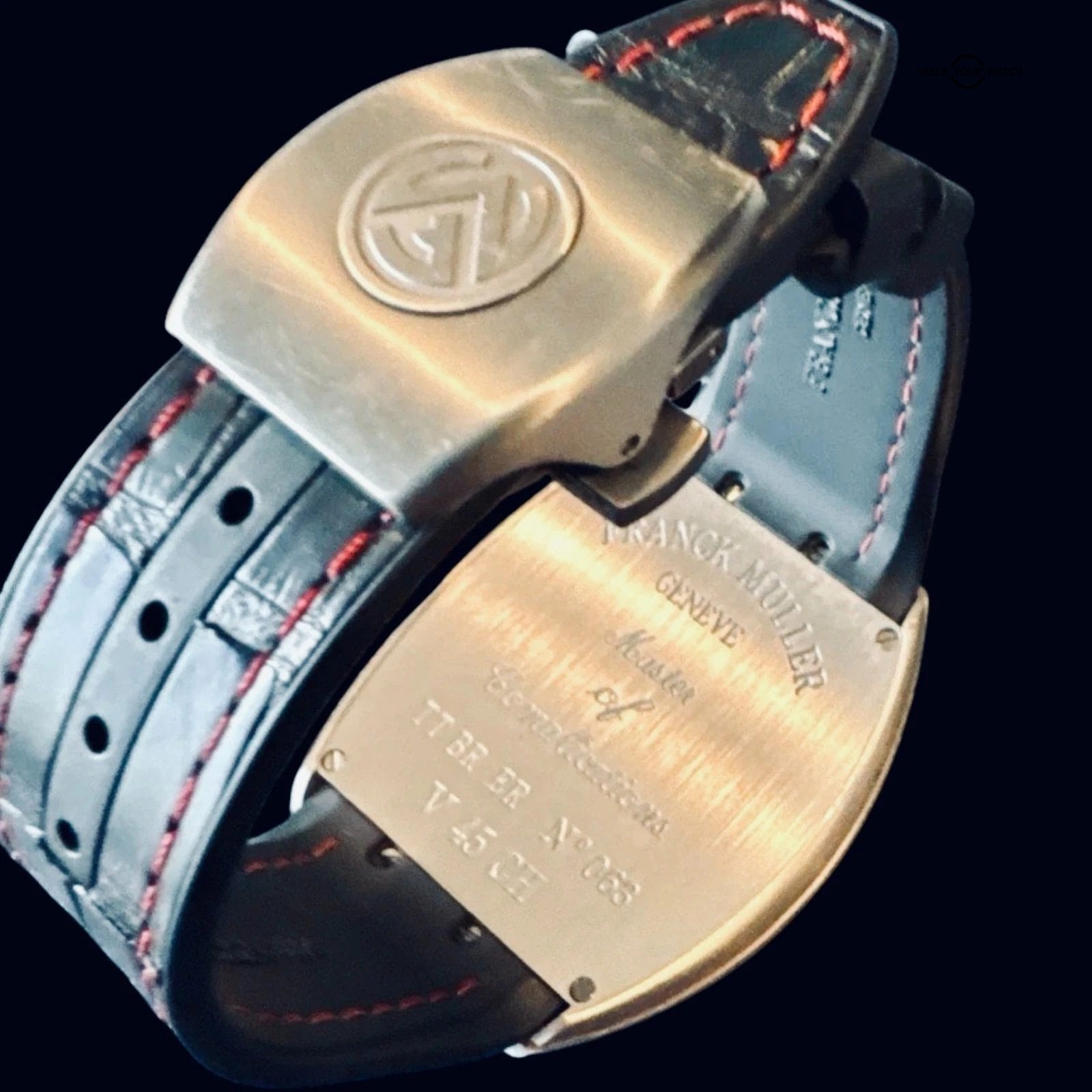 Franck Muller Vanguard Crazy Hours Red V 45 CH Titanium –Full Set w/ Box & Paper - Image 7