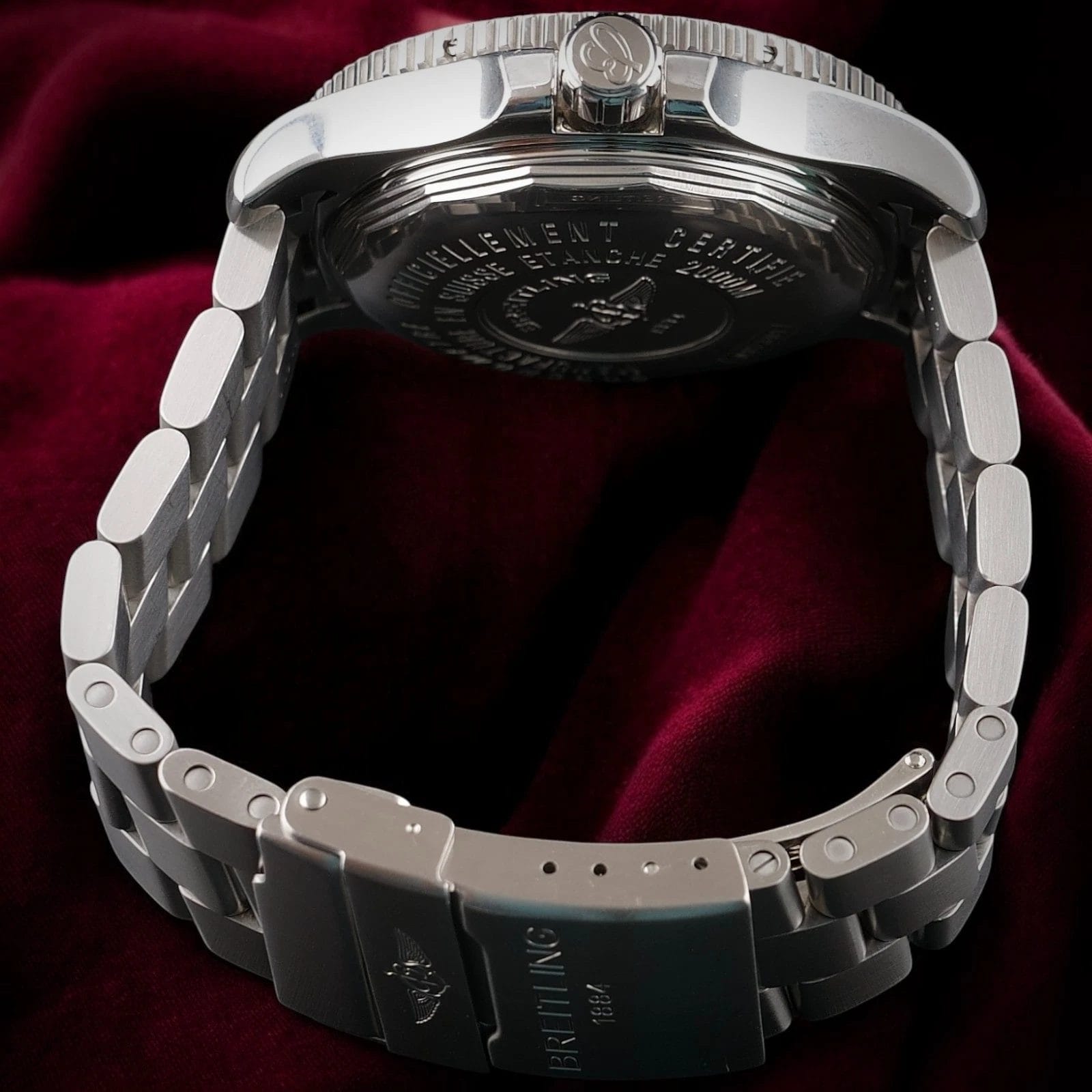 Breitling Superocean A17391 44mm 2000m – Full Set, Bracelet + Strap & Buckle - Image 7