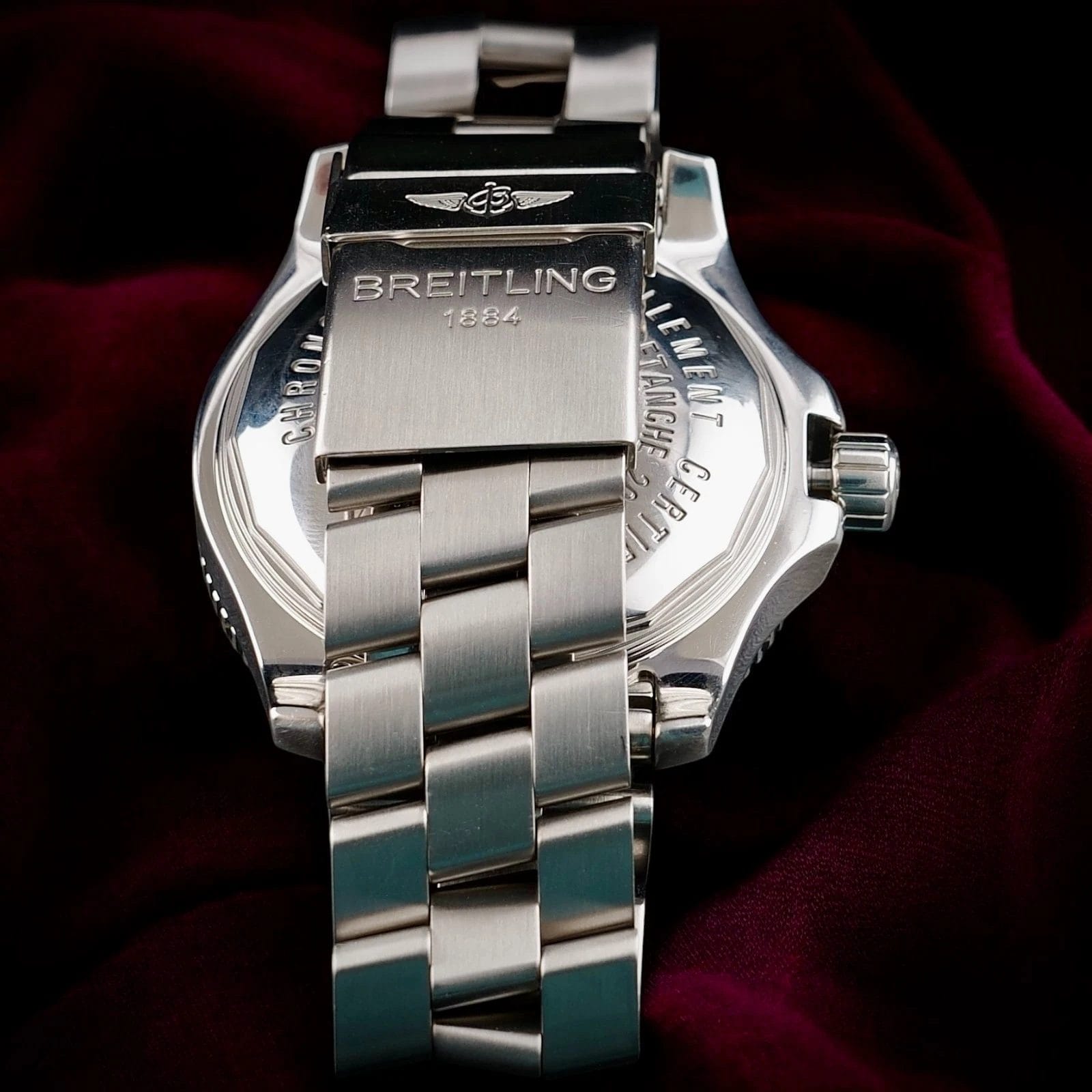 Breitling Superocean A17391 44mm 2000m – Full Set, Bracelet + Strap & Buckle - Image 10