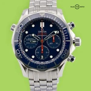 OMEGA 212.30.44.50.03.001 Seamaster Pro Chrono Automatic Wrist Flex Timepieces dot Com