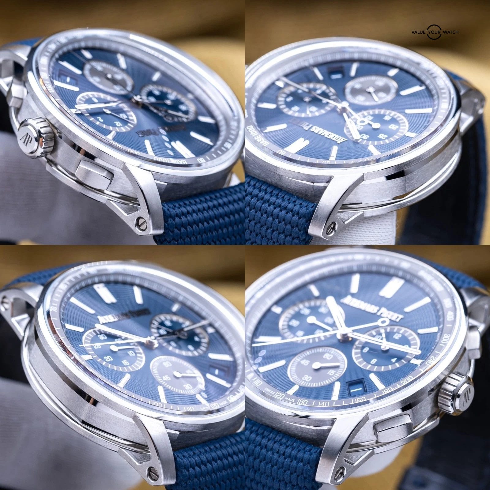 2024 Audemars Piguet Code 11.59 Chrono 41mm Blue Dial Steel AP 26393ST Full Set - Image 8