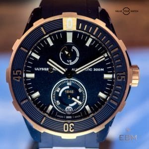 Ulysse Nardin Diver Beau Lake Limited Edition – Ref. 1185-170LE-3A-BEA/3A – #13 of 15 – Complete Set + Paddleboard – Unworn