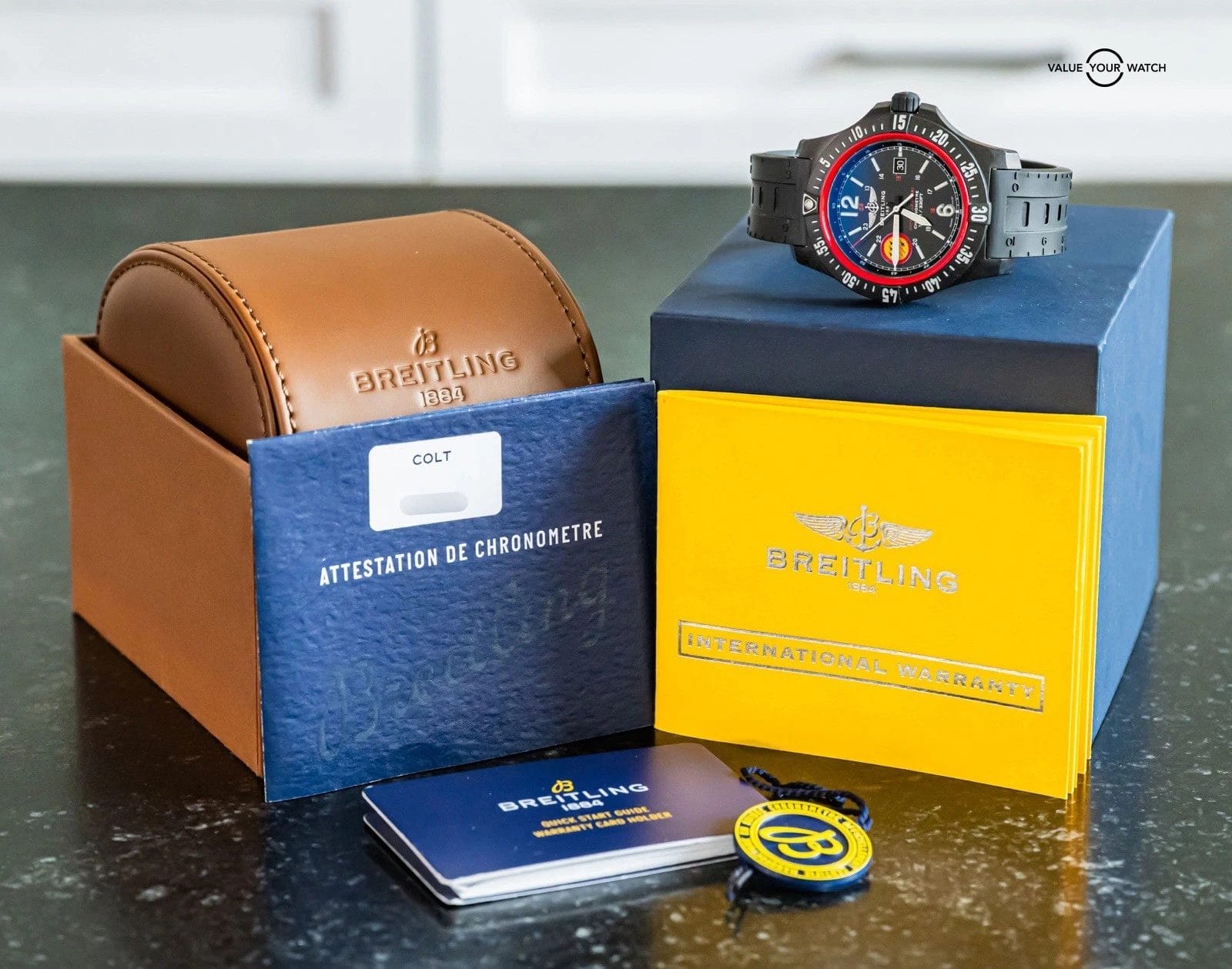 Breitling Colt Skyracer Patrouille Suisse 45 mm Box 2017 Black Dial X74320 - Image 18