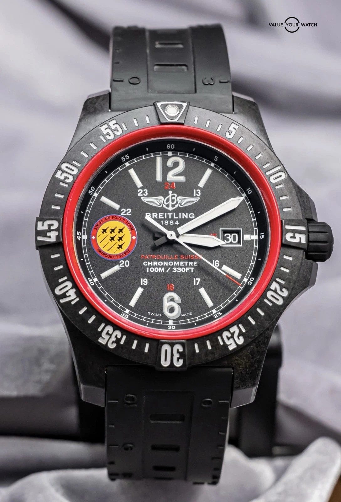 Breitling Colt Skyracer Patrouille Suisse 45 mm Box 2017 Black Dial X74320 - Image 20
