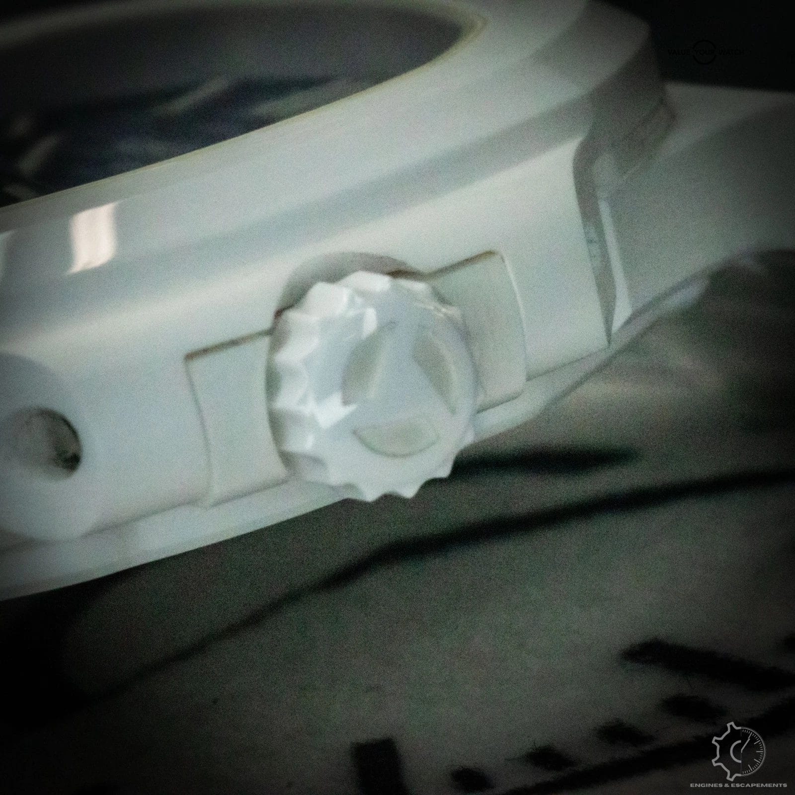 AET Remould Patek Philippe Nautilus 1 of 5 Purple Dial White Ceramic - Image 2