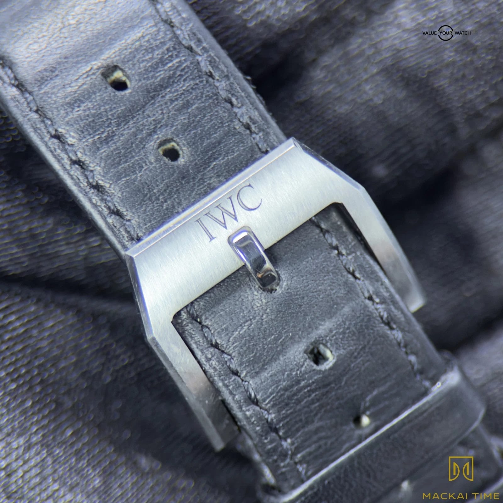 IWC Pilot's Chronograph Day/ Date 2022 Full Set IW378001 Extra Strap Black Watch - Image 9