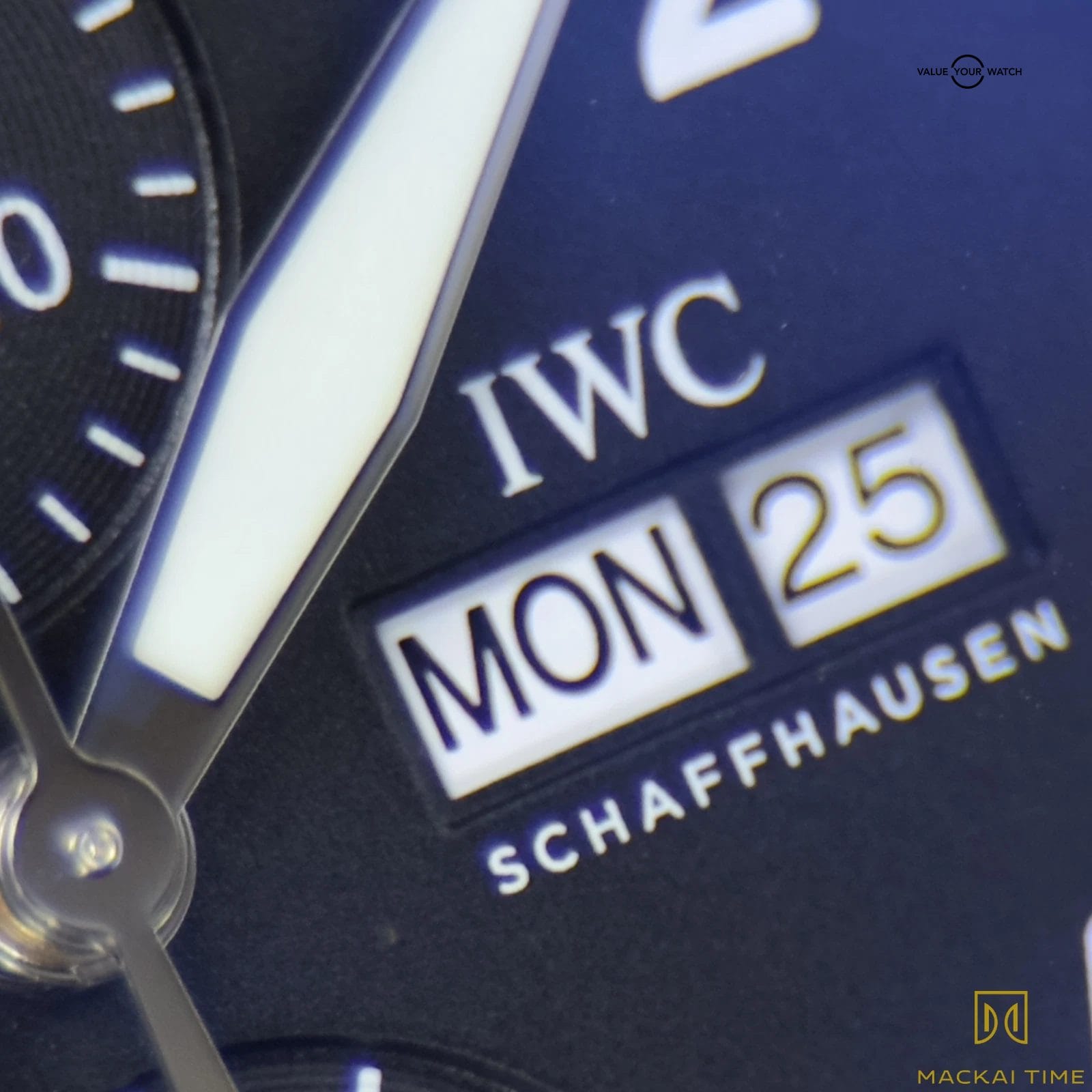 IWC Pilot's Chronograph Day/ Date 2022 Full Set IW378001 Extra Strap Black Watch - Image 14