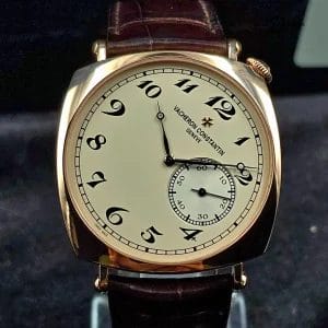 Vacheron Constantin Historiques American 1921 in Rose Gold, 40mm Full set! 82035
