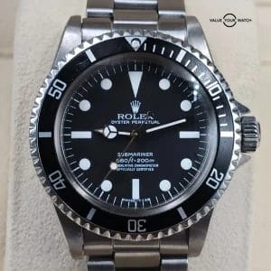 1962 Rolex Submariner in stainless steel, early Tritium service dial! Ref. 5512