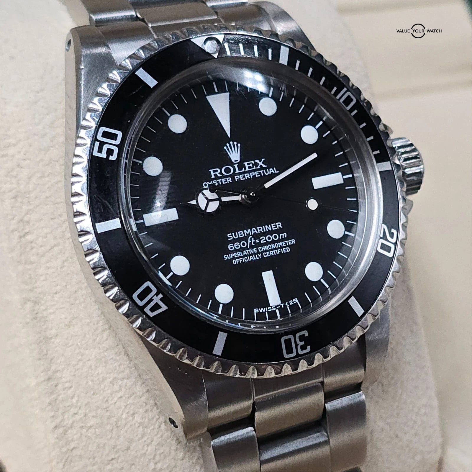 1962 Rolex Submariner in stainless steel, early Tritium service dial! Ref. 5512 - Image 3