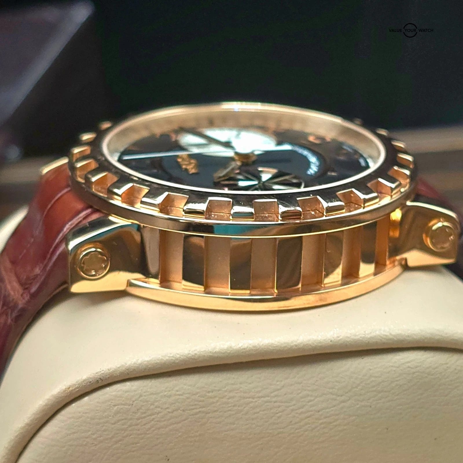 Dewitt Academia Night Chronograph Sequential, 43mm Solid 18k Rose gold, Full set - Image 5