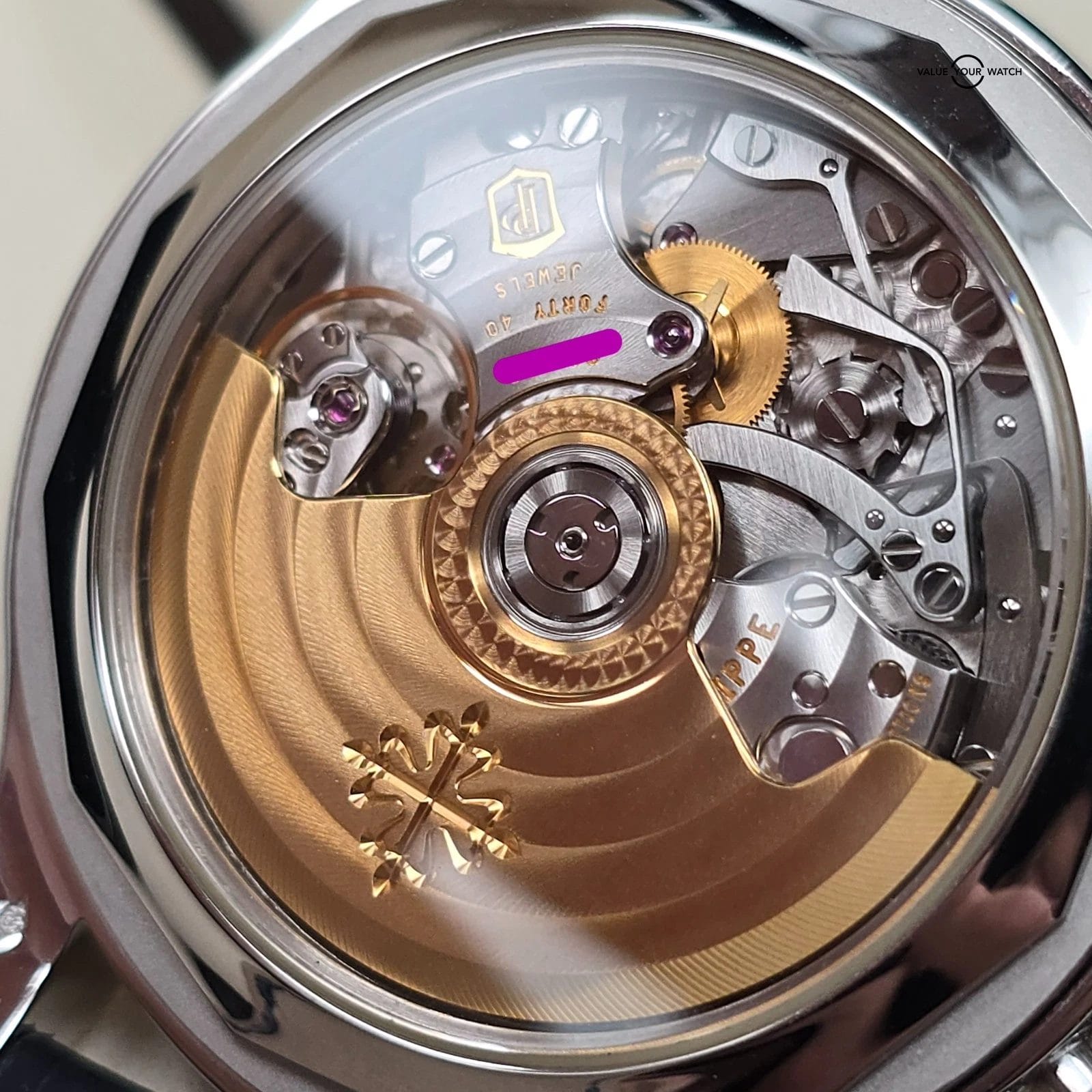 Patek Phillipe Annual Calendar in Platinum, black opaline dial 5960P-016 Full - Image 4