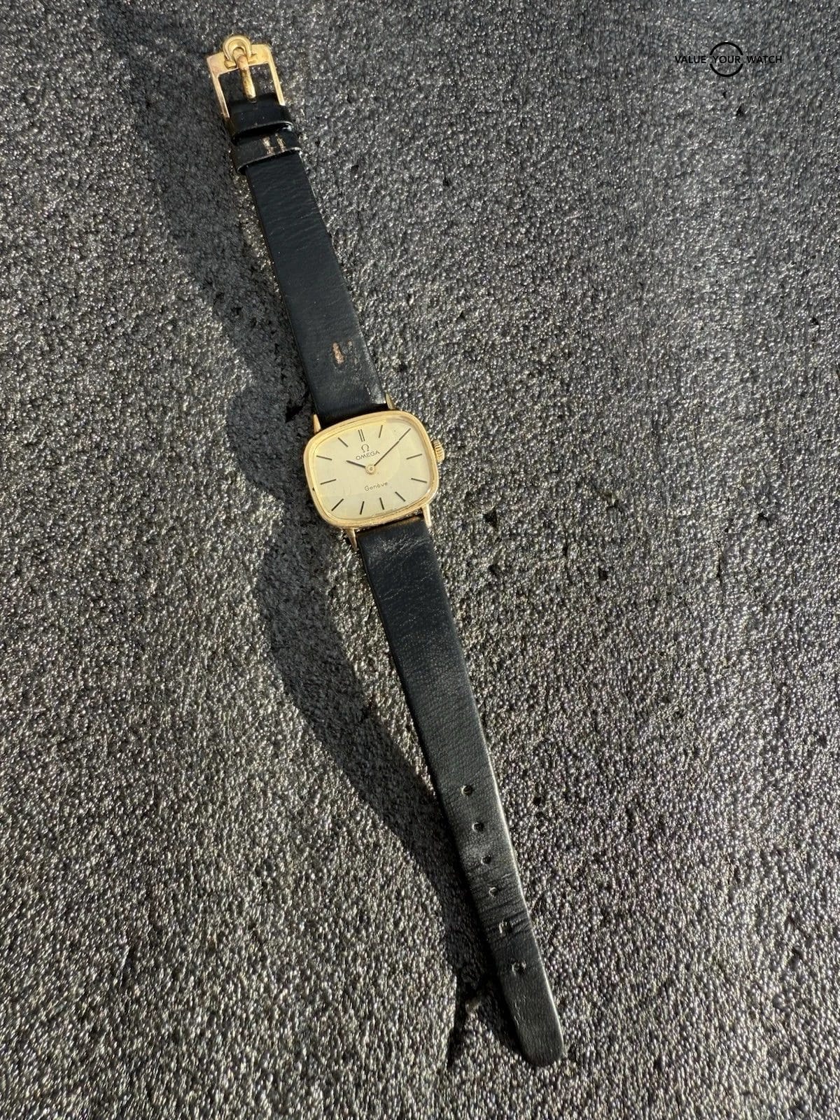 Vintage Omega Geneve Cal.625 24mm TV Rectangle Manual Wind Lady’s Watch Runs - Image 20