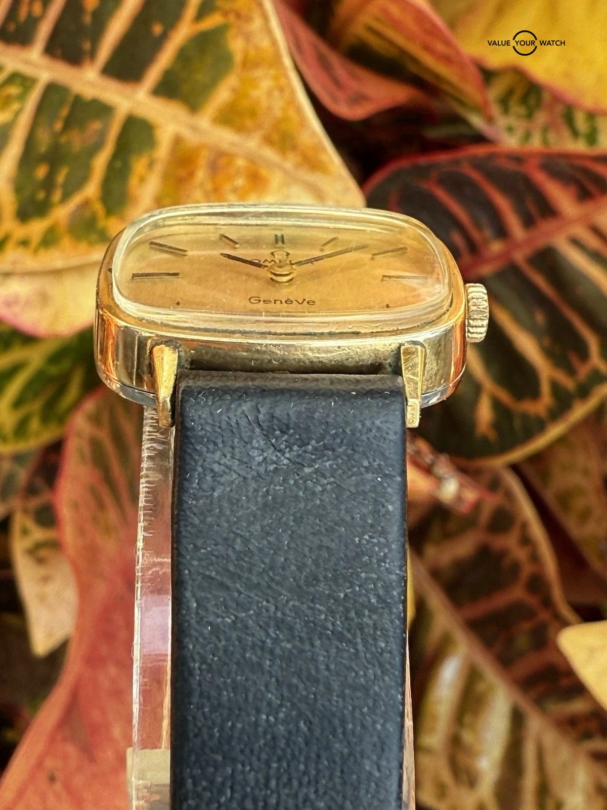 Vintage Omega Geneve Cal.625 24mm TV Rectangle Manual Wind Lady’s Watch Runs - Image 22