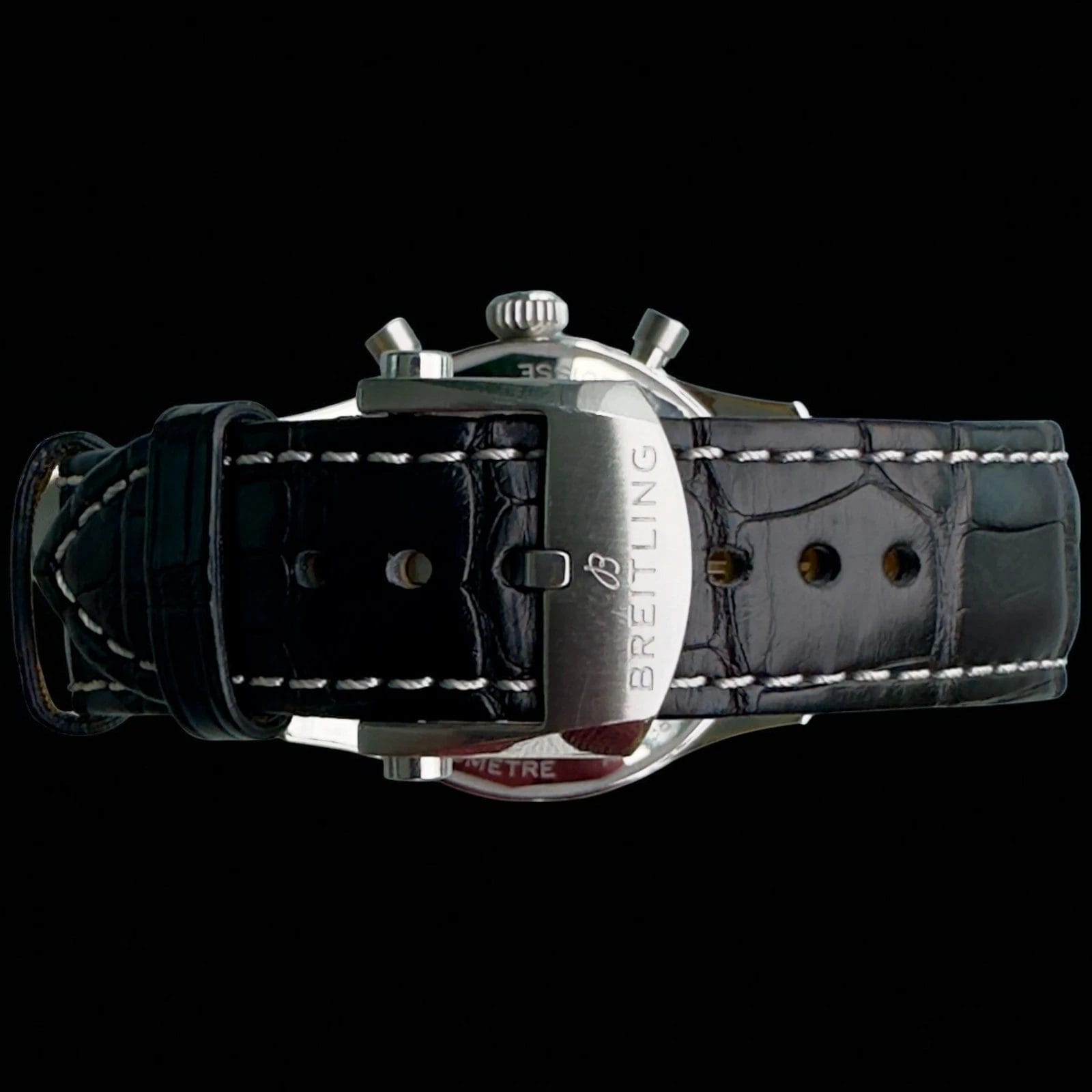 Breitling Navitimer B01 Chronograph AB0138 Box & ManuaStainless Salmon Dial 43mm - Image 4