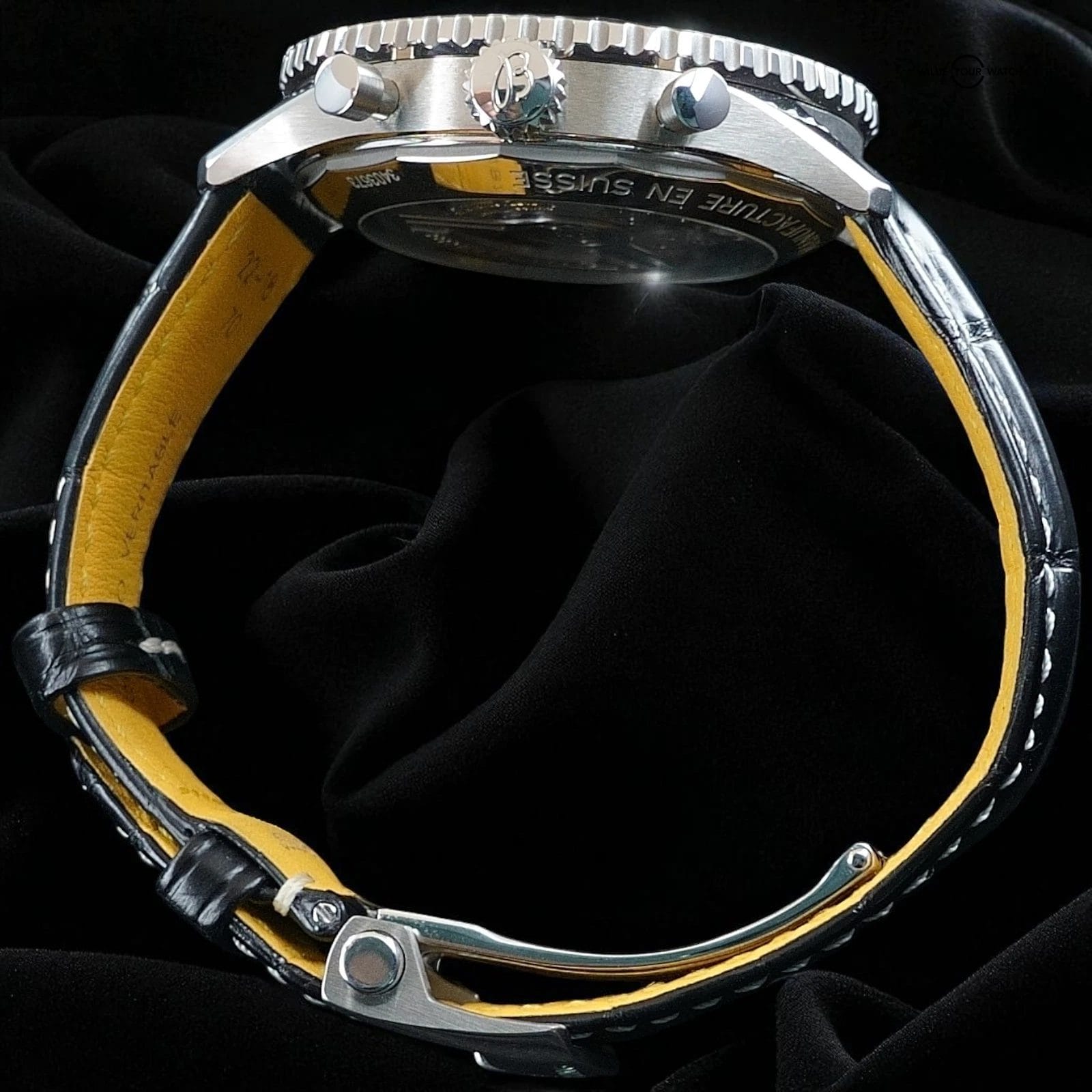 Breitling Navitimer B01 Chronograph AB0138 Box & ManuaStainless Salmon Dial 43mm - Image 8