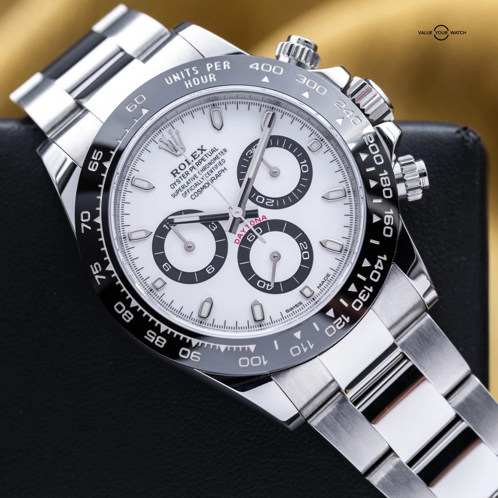 Rolex Daytona Cosmograph 40mm White Dial Ceramic 116500LN - Full Set