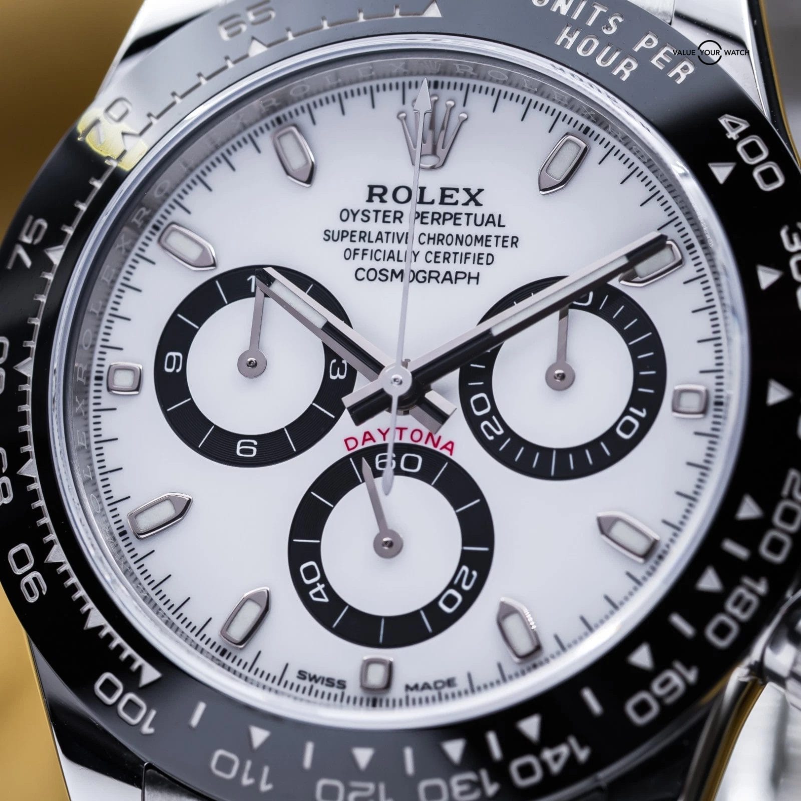 Rolex Daytona Cosmograph 40mm White Dial Ceramic 116500LN - Full Set - Image 8