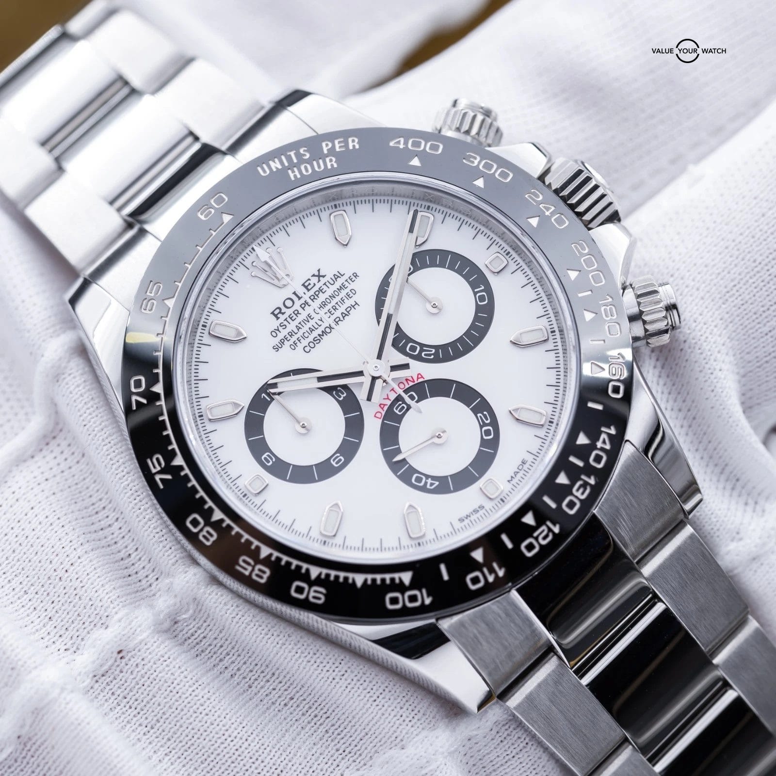 Rolex Daytona Cosmograph 40mm White Dial Ceramic 116500LN - Full Set - Image 14