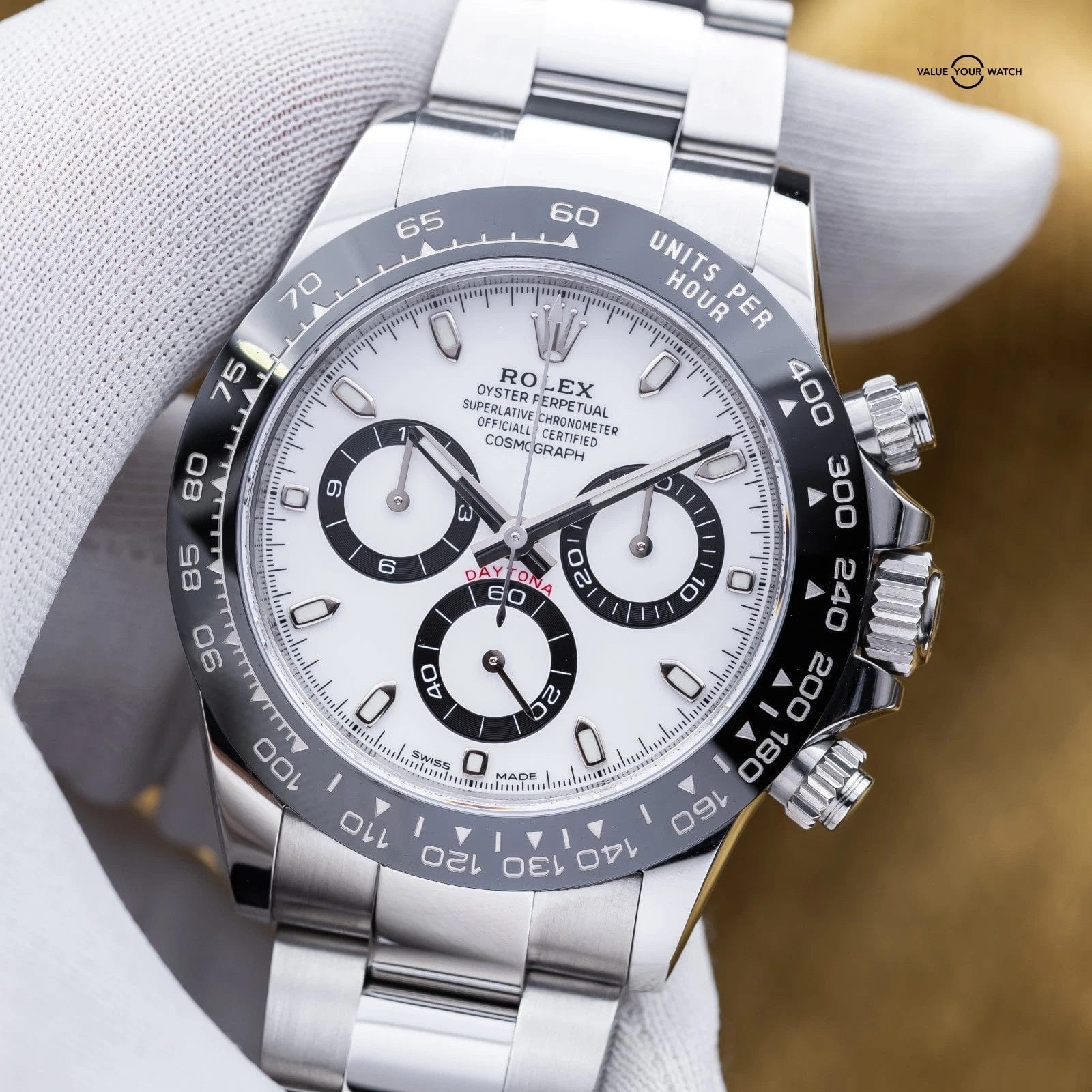 Rolex Daytona Cosmograph 40mm White Dial Ceramic 116500LN - Full Set - Image 15