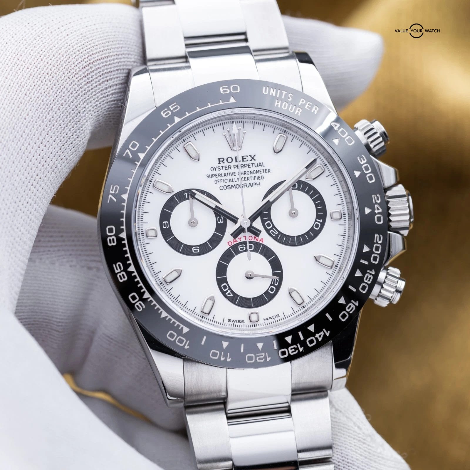 Rolex Daytona Cosmograph 40mm White Dial Ceramic 116500LN - Full Set - Image 16