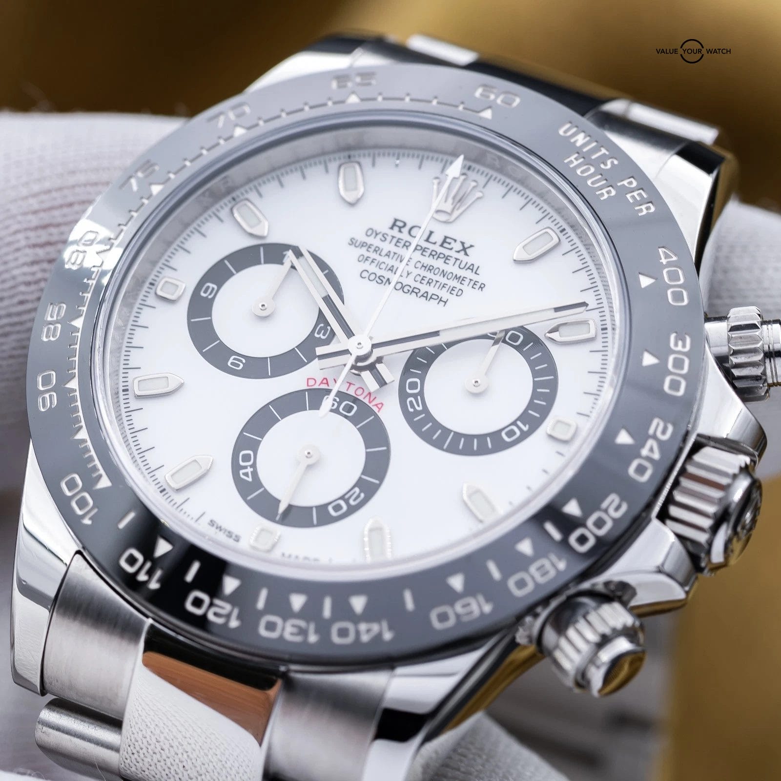 Rolex Daytona Cosmograph 40mm White Dial Ceramic 116500LN - Full Set - Image 17
