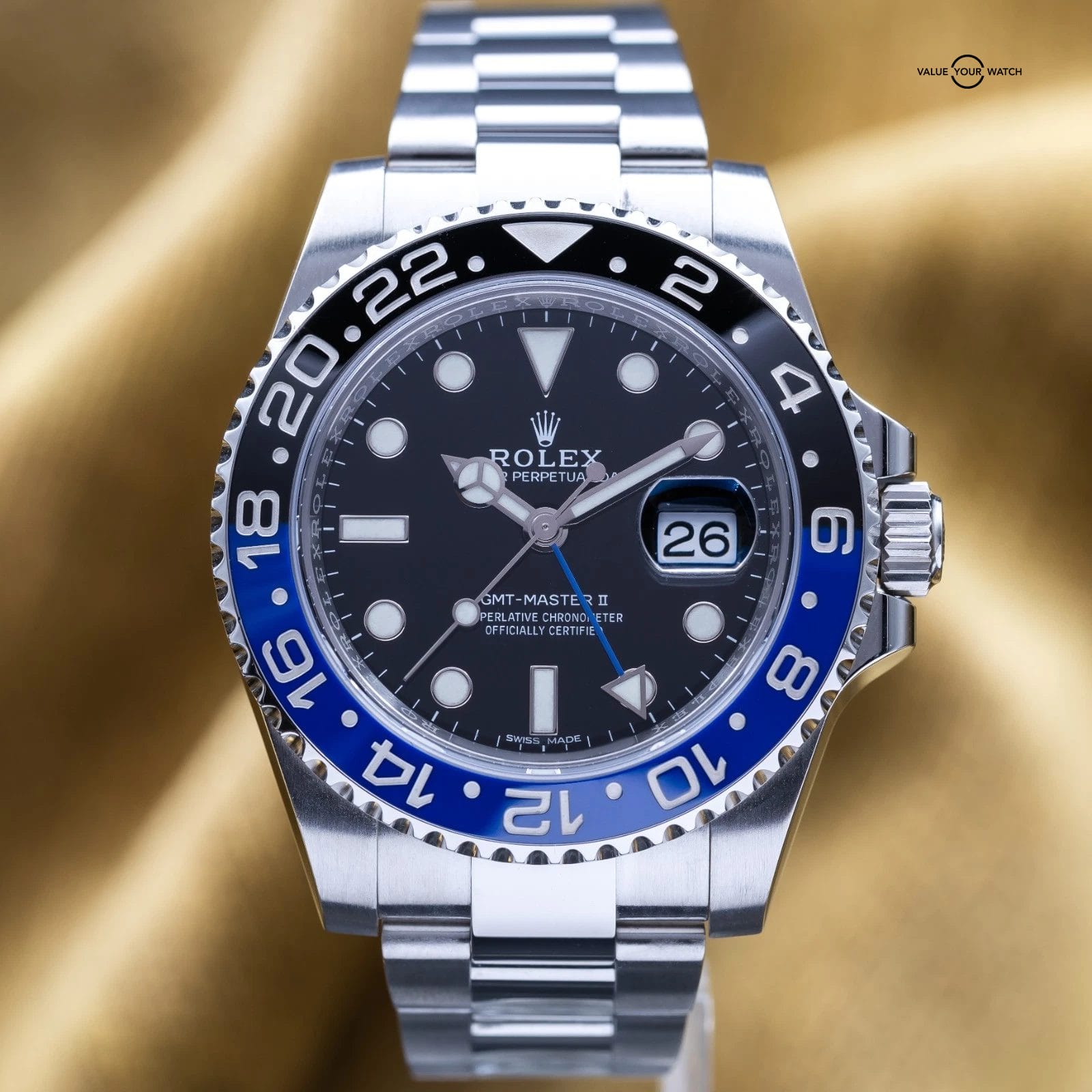 Rolex GMT-Master II “Batman” Oyster Stainless Steel 40mm 116710BLNR - Full Set - Image 2