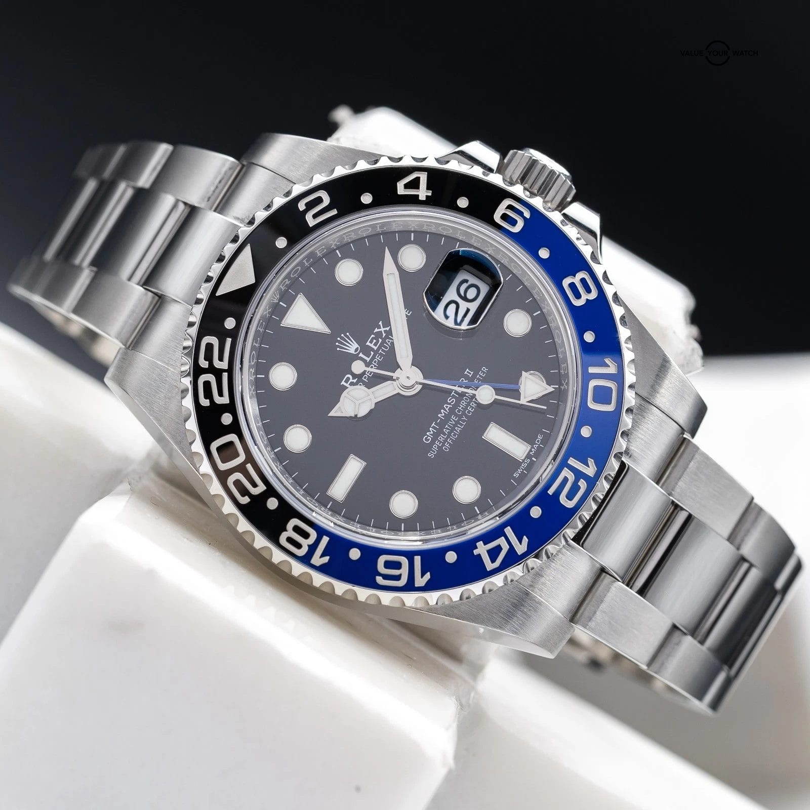 Rolex GMT-Master II “Batman” Oyster Stainless Steel 40mm 116710BLNR - Full Set - Image 3
