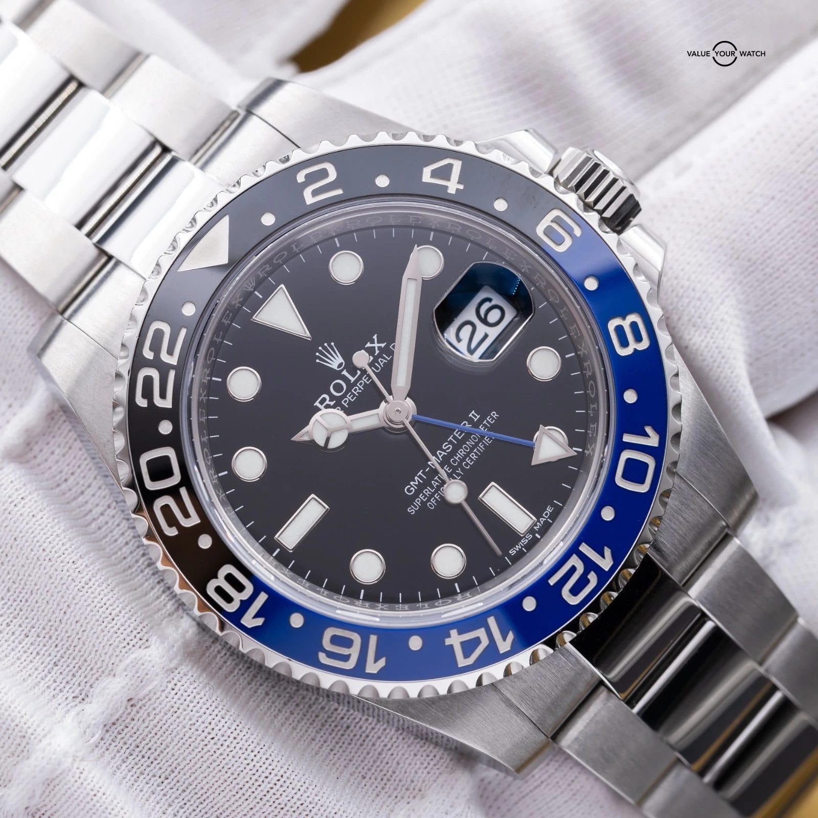 Rolex GMT-Master II “Batman” Oyster Stainless Steel 40mm 116710BLNR - Full Set - Image 4