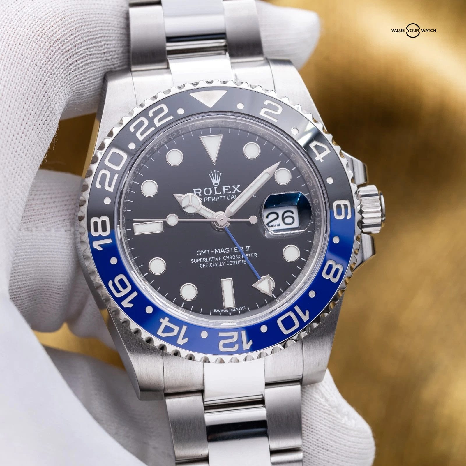 Rolex GMT-Master II “Batman” Oyster Stainless Steel 40mm 116710BLNR - Full Set - Image 5