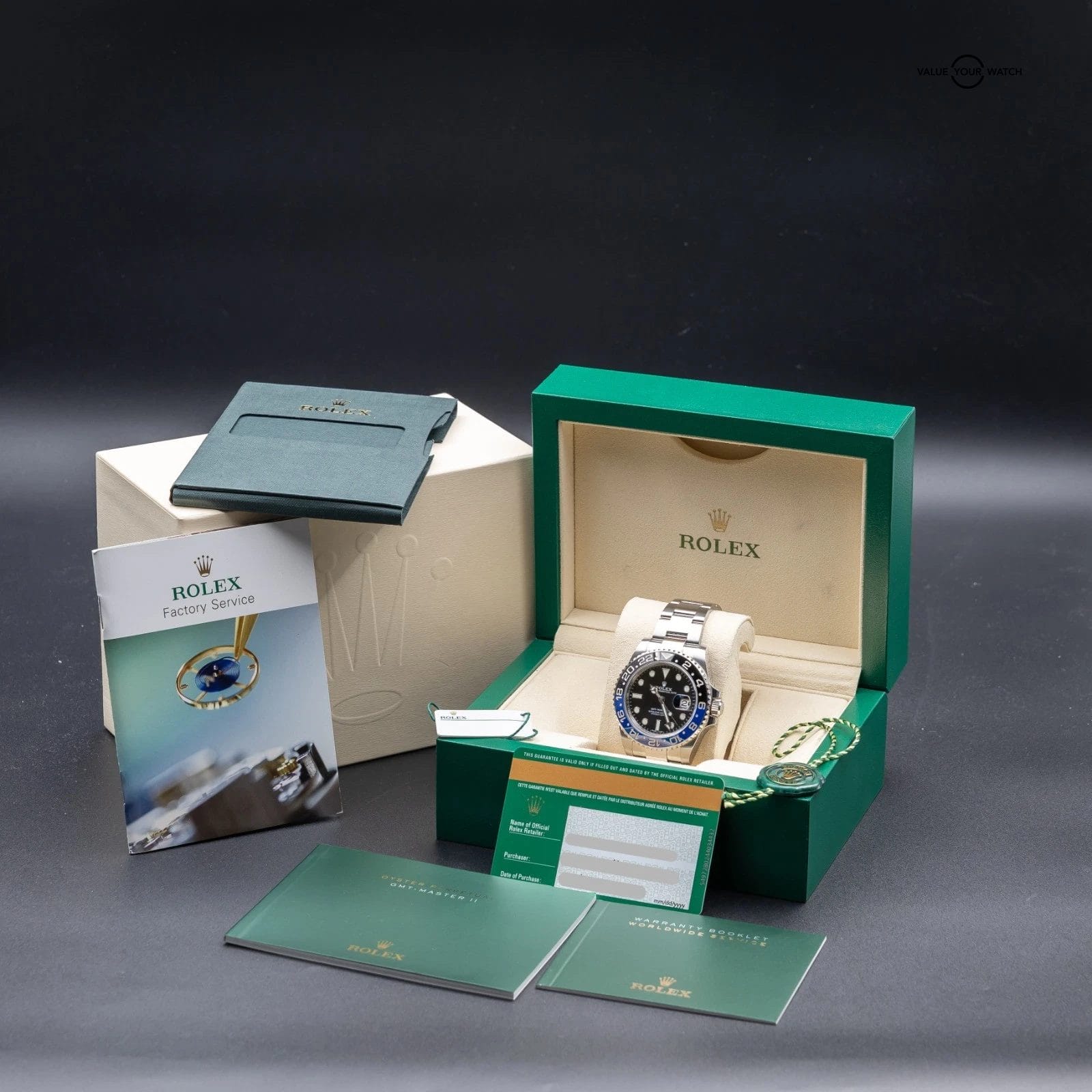 Rolex GMT-Master II “Batman” Oyster Stainless Steel 40mm 116710BLNR - Full Set - Image 11