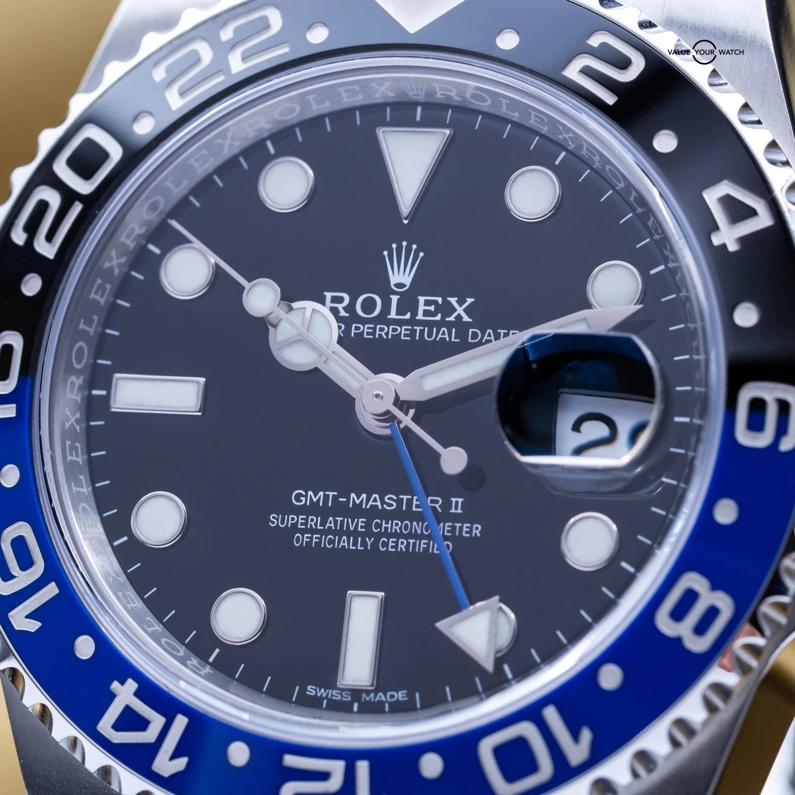 Rolex GMT-Master II “Batman” Oyster Stainless Steel 40mm 116710BLNR - Full Set - Image 12