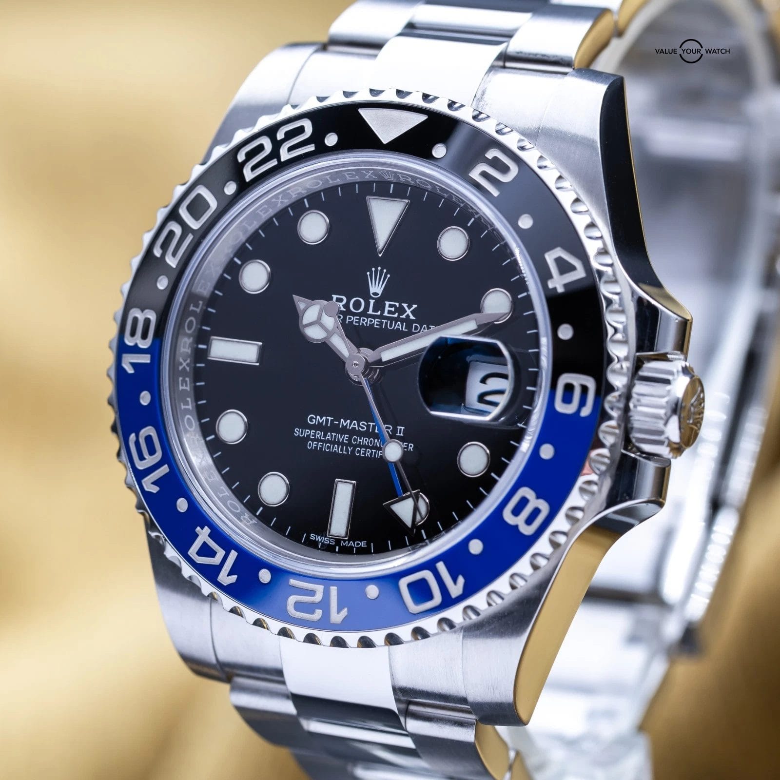 Rolex GMT-Master II “Batman” Oyster Stainless Steel 40mm 116710BLNR - Full Set - Image 15