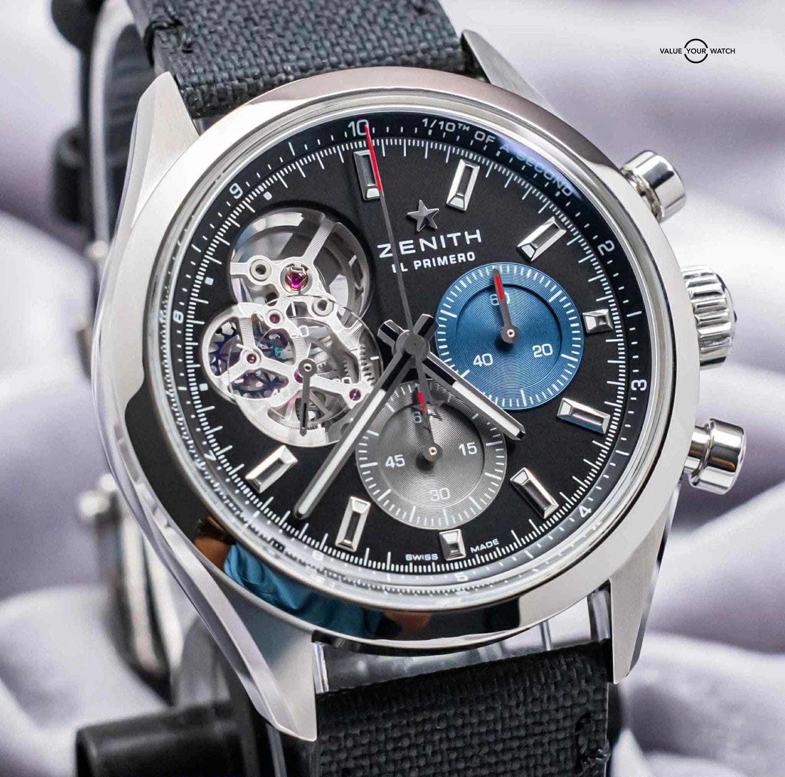 Zenith El Primero Chronomaster Open Steel 39.5 mm 03.3300.3604/21.C822 - Image 11