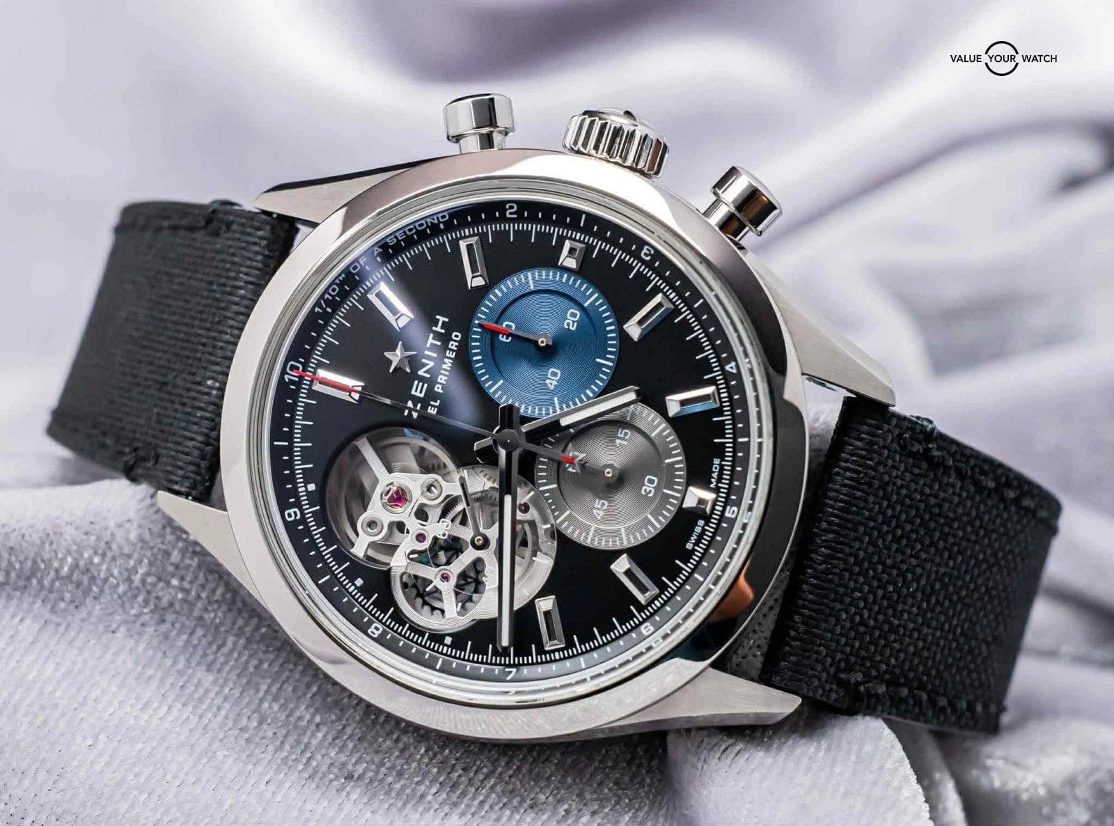Zenith El Primero Chronomaster Open Steel 39.5 mm 03.3300.3604/21.C822 - Image 16