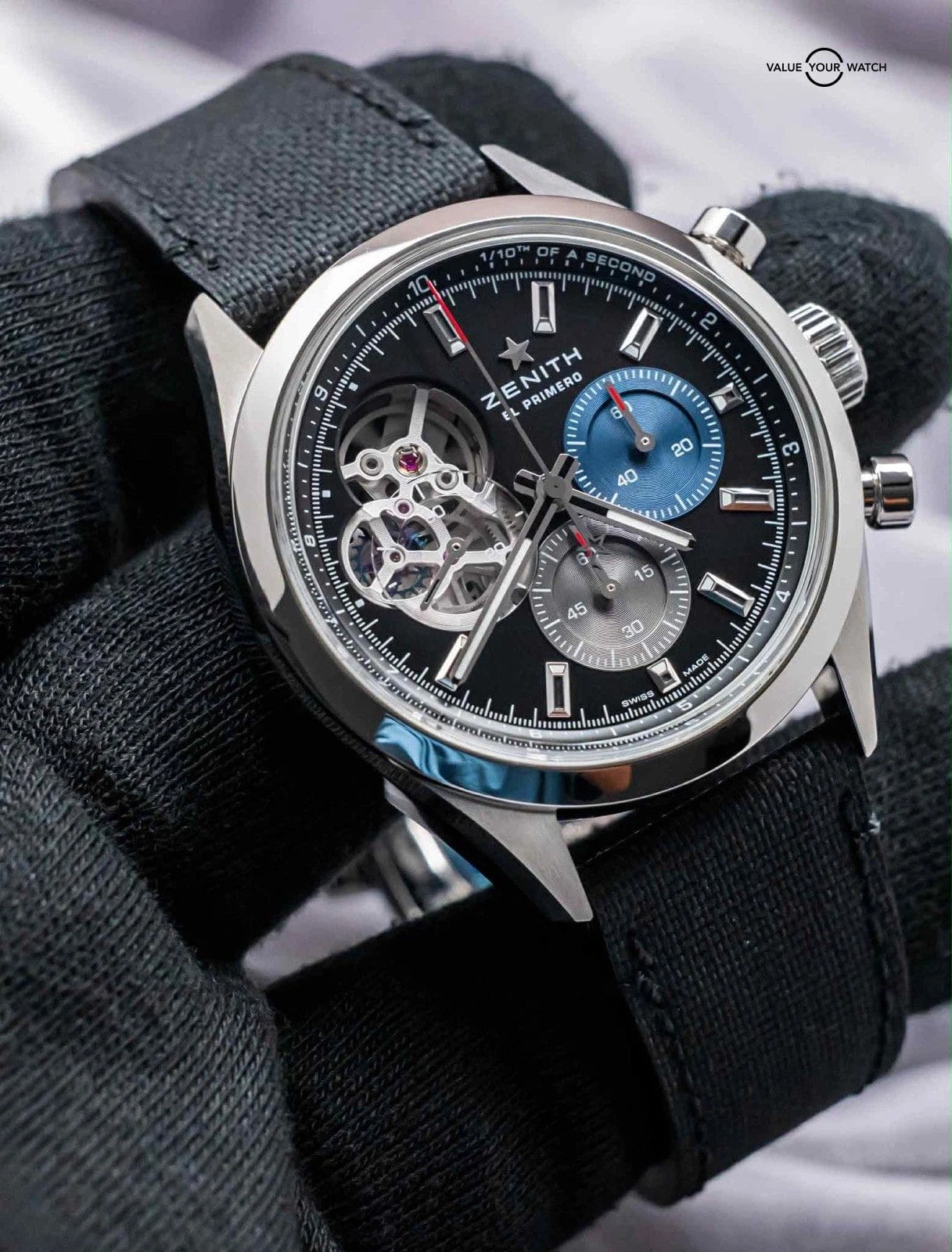 Zenith El Primero Chronomaster Open Steel 39.5 mm 03.3300.3604/21.C822 - Image 17