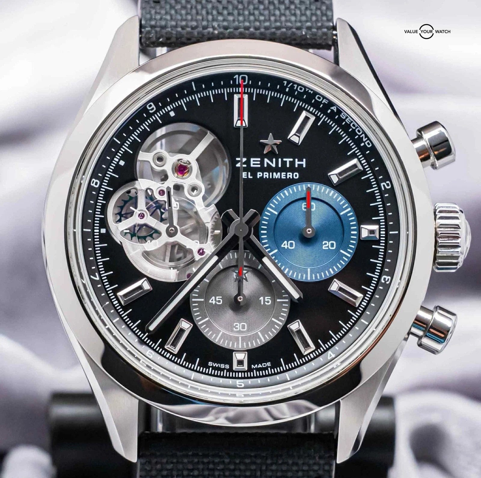 Zenith El Primero Chronomaster Open Steel 39.5 mm 03.3300.3604/21.C822 - Image 19
