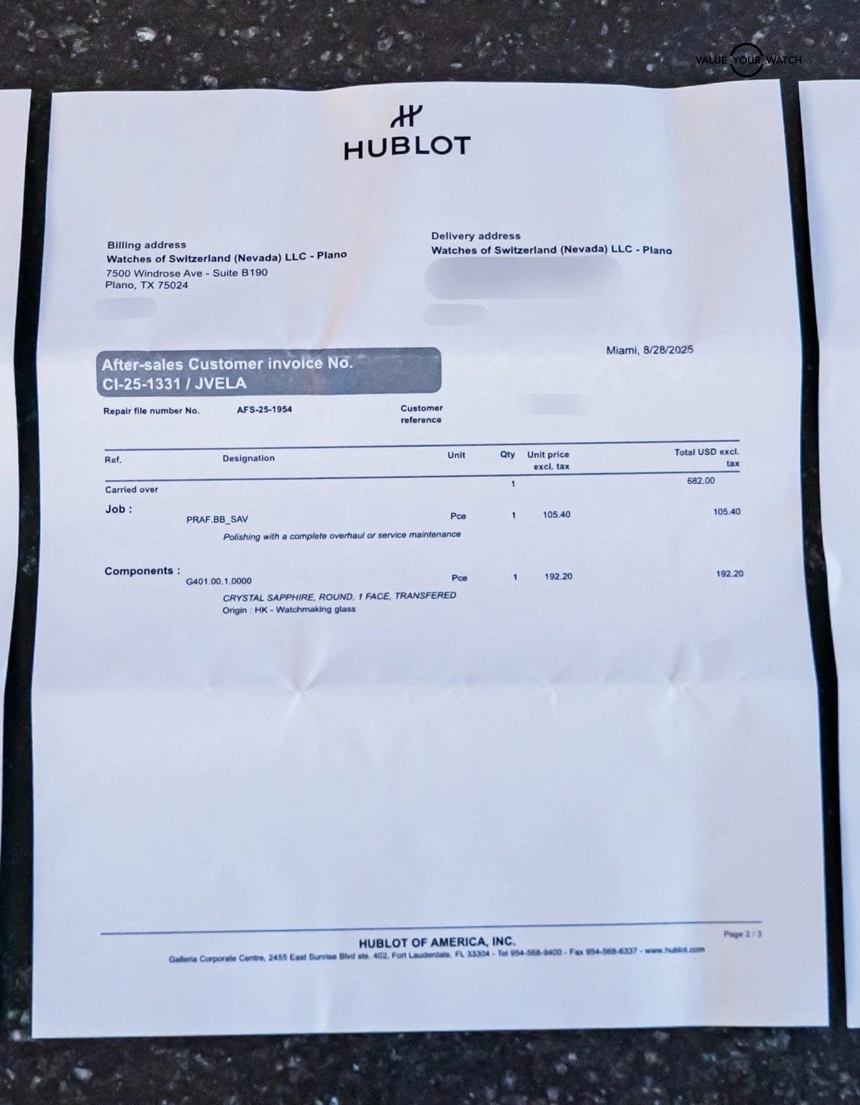 Hublot Big Bang Unico Titanium Pave 45 mm Complete Diamonds 411.NX.1170.RX.1704 - Image 2