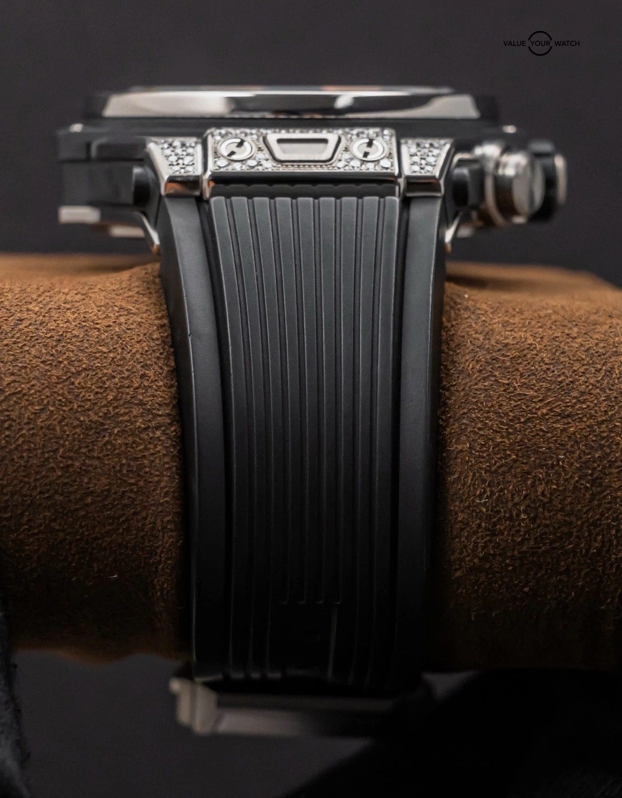 Hublot Big Bang Unico Titanium Pave 45 mm Complete Diamonds 411.NX.1170.RX.1704 - Image 9