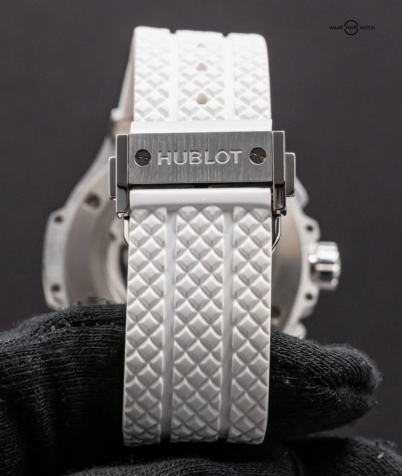 Hublot Big Bang 41 Steel White Diamonds $16K MSRP White Dial 342.SE.230.RW.114 - Image 8