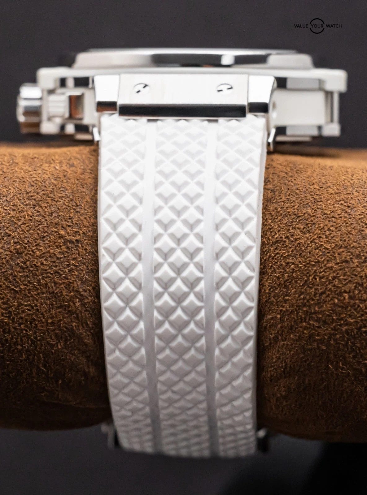 Hublot Big Bang 41 Steel White Diamonds $16K MSRP White Dial 342.SE.230.RW.114 - Image 9