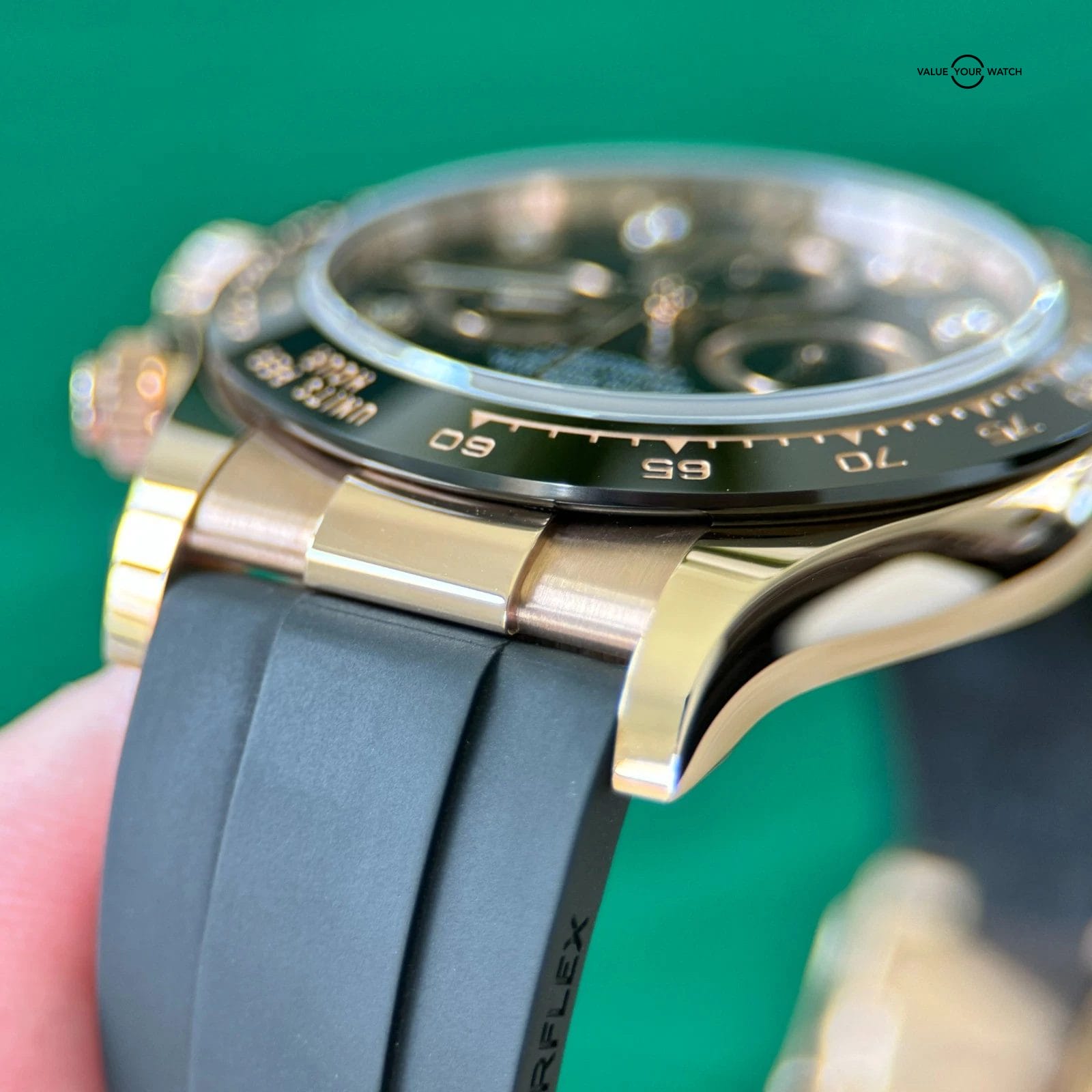 Rolex Rose Gold Black Diamond Dial Cosmograph Daytona Full Set - 116515LN - Image 2