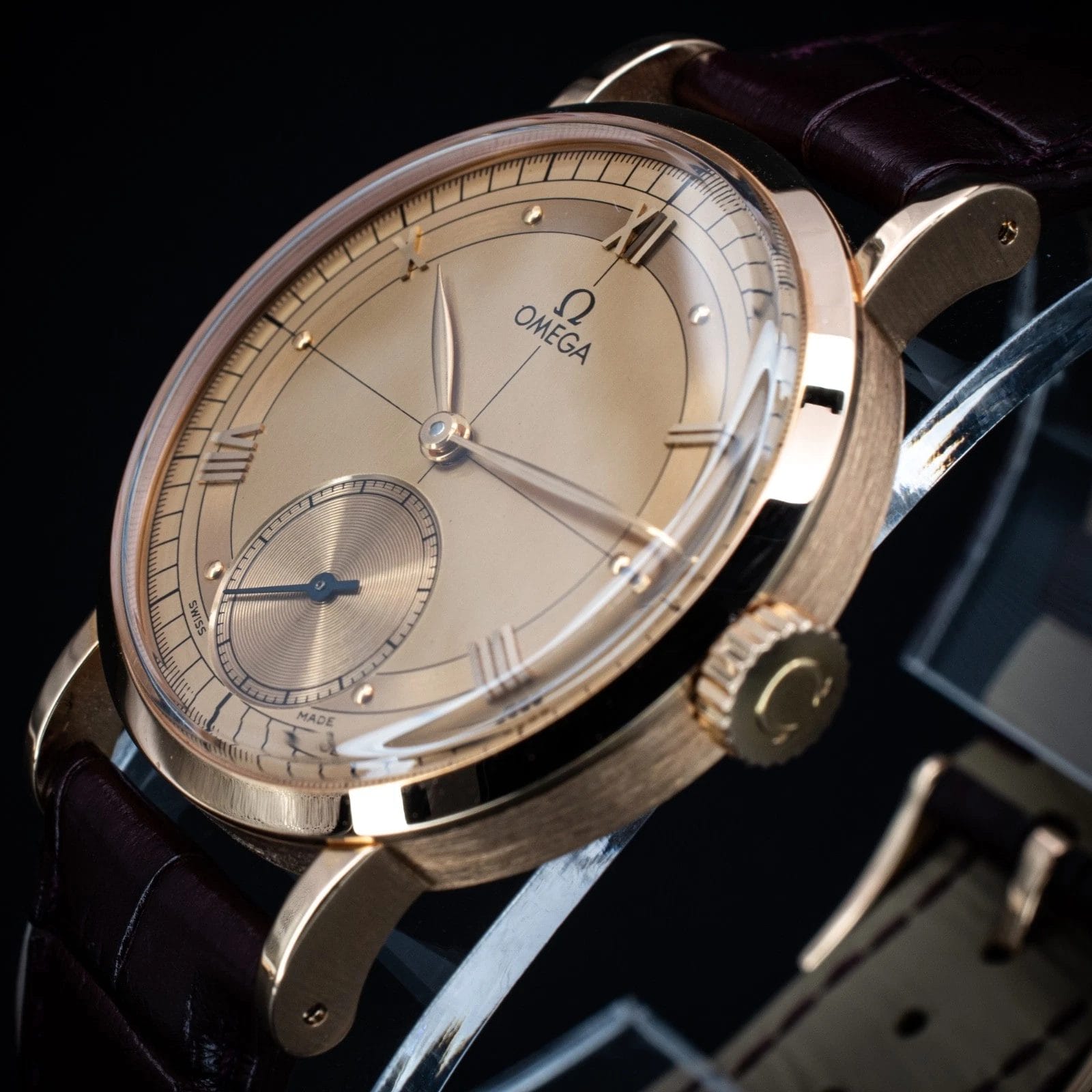 Omega Renaissance 1894 36mm 18k Rose Gold Limited Edition, Ref. 5950.30.03 - Image 9